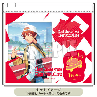 うたの☆プリンスさまっ♪ クリアポーチ付きステッカーセット Best