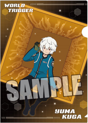 ワールドトリガー クリアファイル「空閑 遊真」SQUARE Ver.：【公式