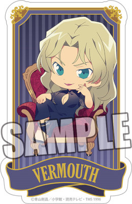 名探偵コナン ダイカットステッカー「ベルモット」Chair Ver.：【公式