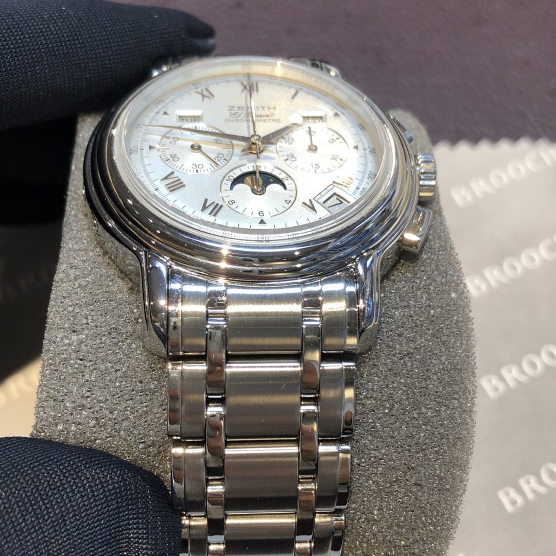 長期間オーバーホール無しの【ZENITH(ゼニス) クロノマスター