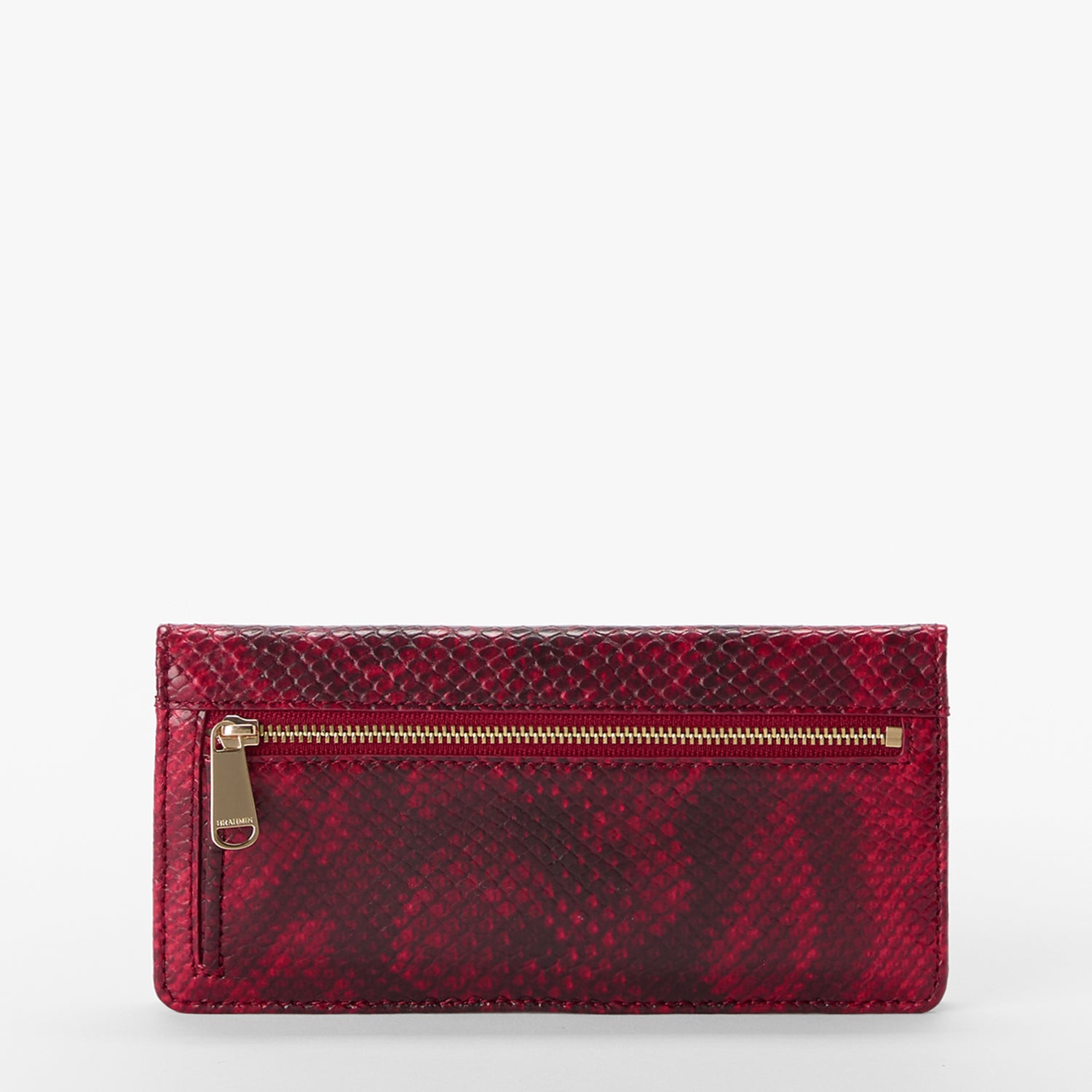 Ady Leather Wallet | Red Opal Cassatt | BRAHMIN
