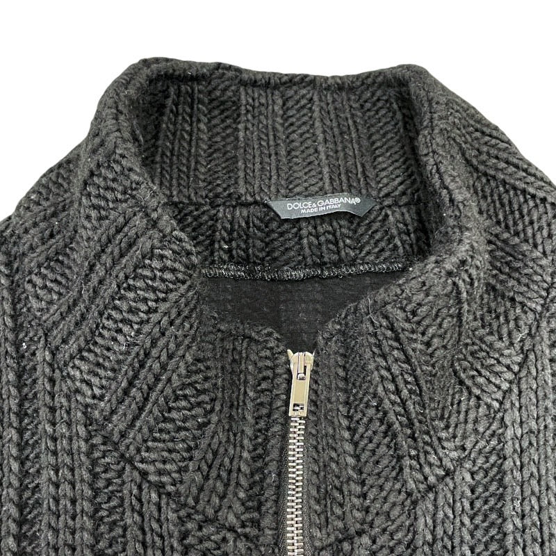 DOLCE&GABBANA】ドルチェアンドガッバーナ ジップアップウール