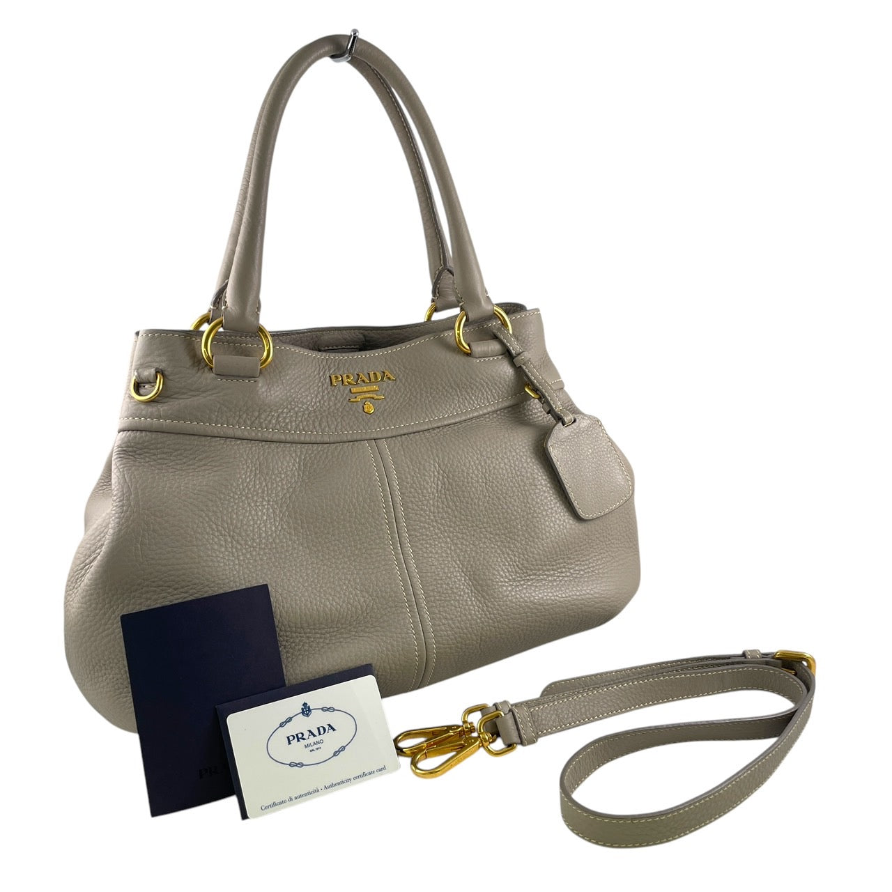 PRADA】プラダ VIT.DAINO BN1777 トートバッグ レザー レディース 2way