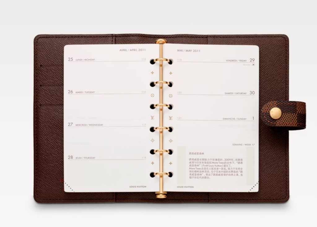 ルイヴィトン 手帳 レフィル 代用 6穴でお気に入りの手帳を永く愛用