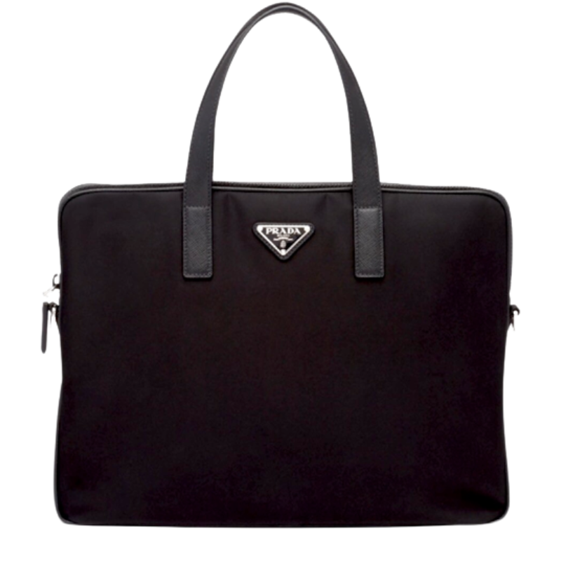 プラダ ナイロン ビジネスバッグ 2VE368 ブラック｜ブランド買取なら