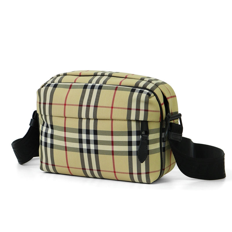 Brandol / BURBERRY バーバリー ショルダーバッグ チェック柄 ベージュ