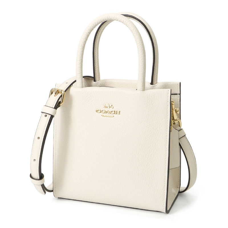 Brandol / COACH コーチ ショルダーバッグ 縦型 レザー 2way