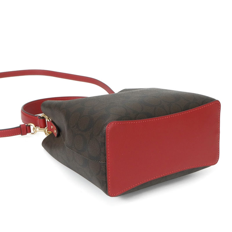 Brandol / COACH コーチ ショルダーバッグ シグネチャー 2way 縦型