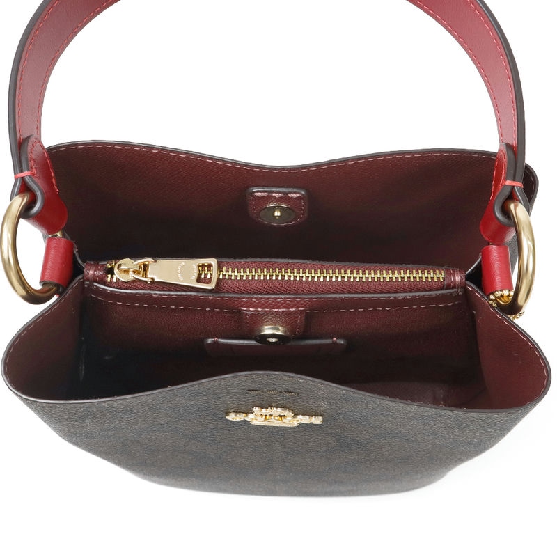 Brandol / COACH コーチ ショルダーバッグ シグネチャー 2way 縦型