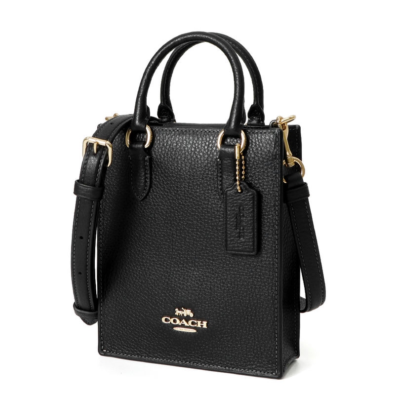 Brandol / COACH コーチ ショルダーバッグ ノース サウス 2way レザー