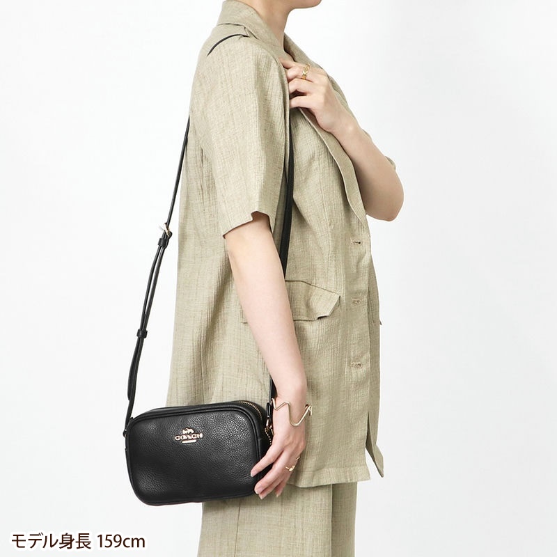 Brandol / COACH コーチ ショルダーバッグ レザー ミニ ジェイミー