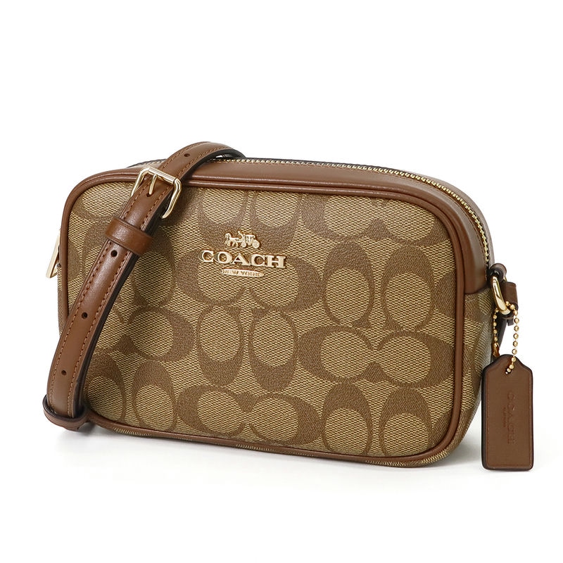 Brandol / COACH コーチ ショルダーバッグ シグネチャー ミニ