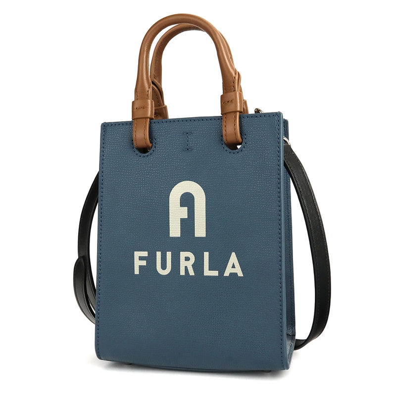 Brandol / FURLA フルラ ショルダーバッグ VARSITY STYLE 縦型