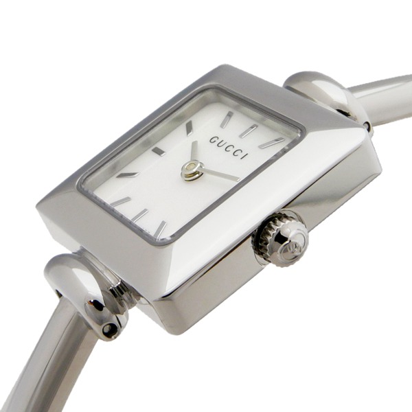 Brandol / GUCCI グッチ レディース腕時計 1900 20mm ホワイトパール