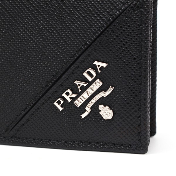 Brandol / PRADA プラダ 名刺入れ レザー カードケース ブラック