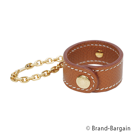 HERMES(エルメス)/グローブホルダー/レザー×ゴールドの買取【ブラン