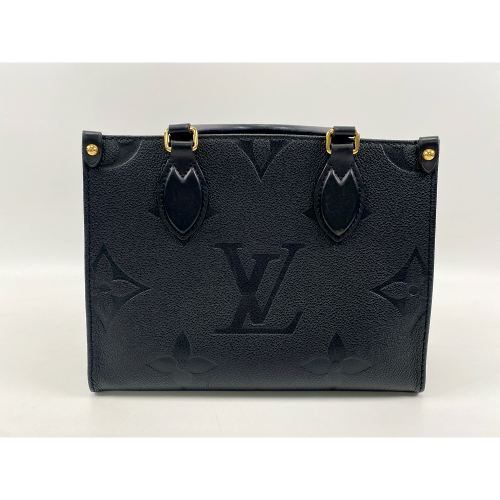 ルイ・ヴィトン モノグラムアンプラント オンザゴーPM ノワール M45653