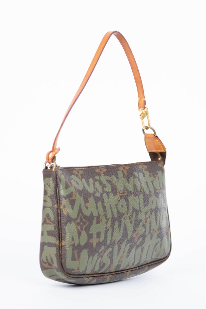 RARE Louis Vuitton x Stephen Sprouse Graffiti Pochette Accessoires