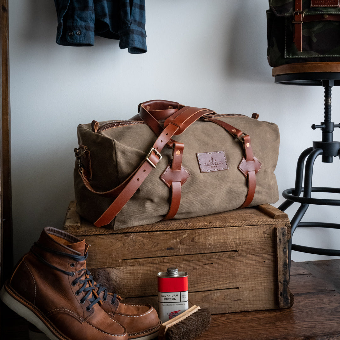 Overland Duffle - Ranger Tan – Break Trail Co.