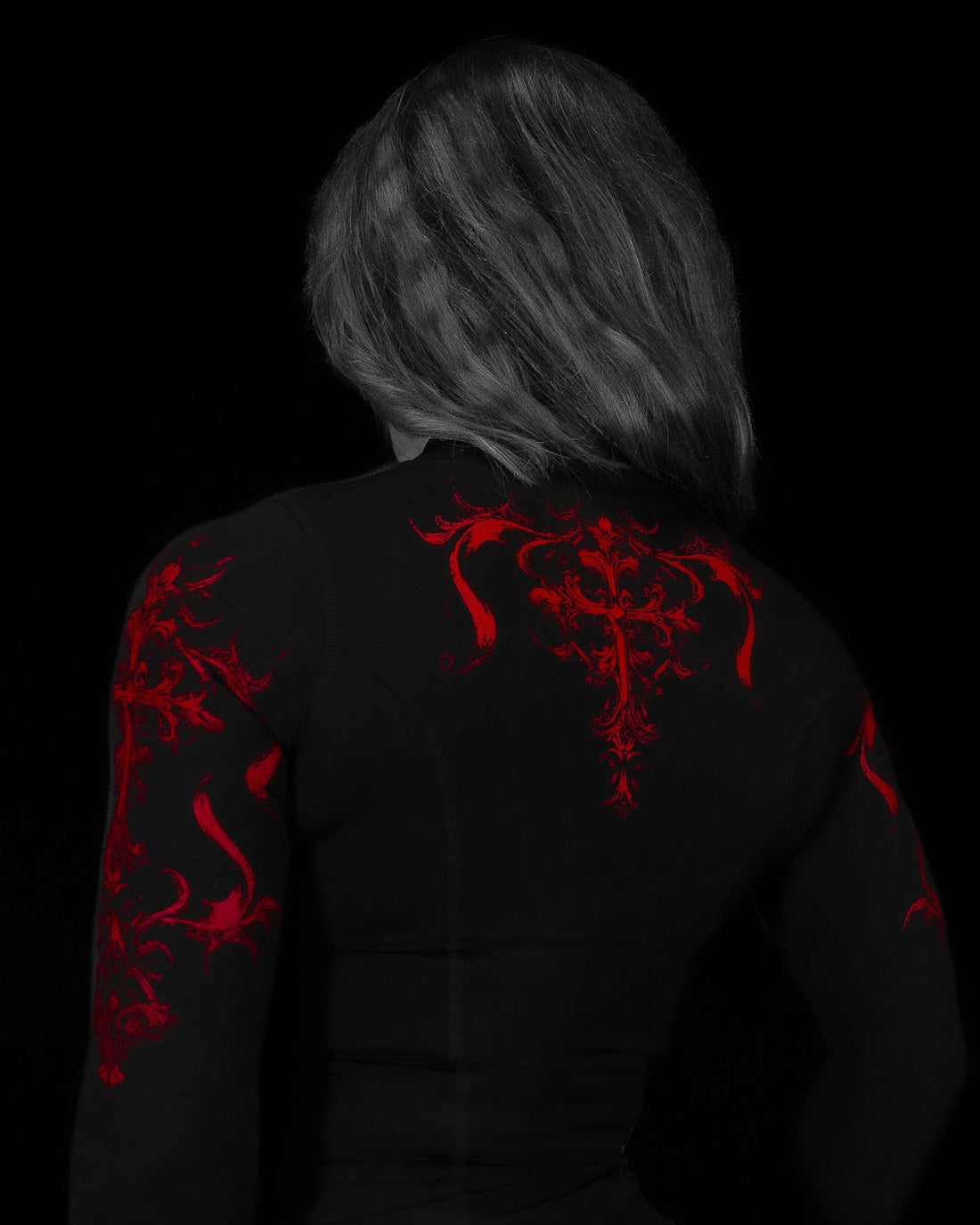 Women's Void Tech™ Regalia long sleeve Quarter zip [NIGHTMARE