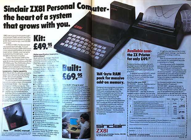 Brendan Dawes - Thank You Sinclair ZX81