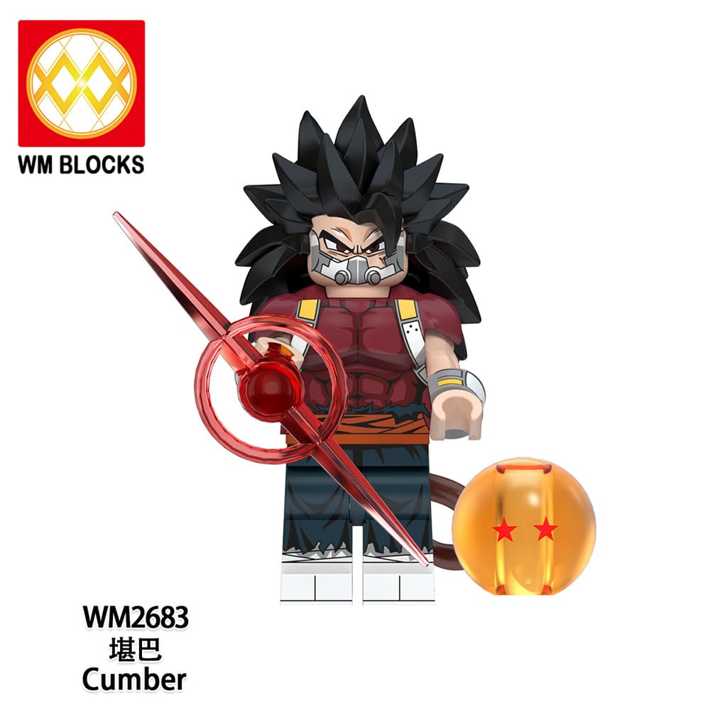 Anime Dragon Ball Z Cumber WM2683 Minifigures - Brixtoy