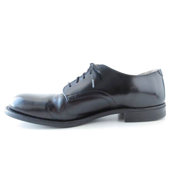 90's USA製 実物 米軍 US NAVY サービスシューズ 黒 9.5R 27.5cm