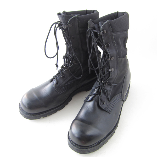 実物/米軍/ジャングル ブーツ/黒【10W/幅広28cm】ミリタリーブーツ