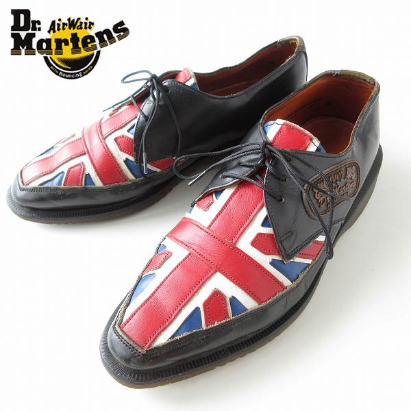 英国製 ドクターマーチン ユニオンジャック レディース23cm ビンテージ