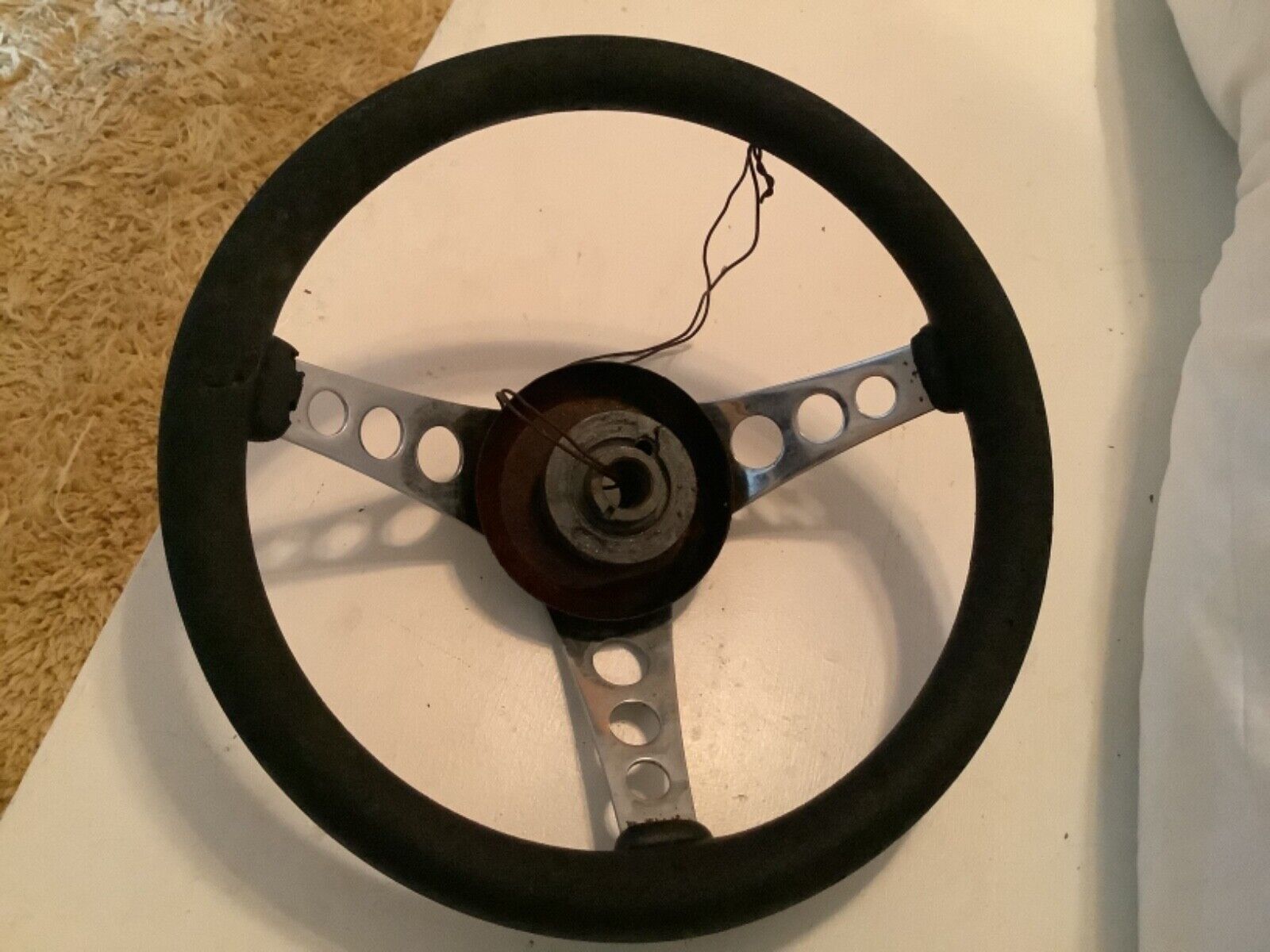 SUPERIOR PERFORMANCE THE 500 STEERING WHEEL - RACE ROD CUSTOM VTG