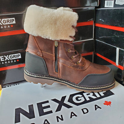NexGrip Eva Hazelnut Brown Women's Snow Boot Waterproof with
