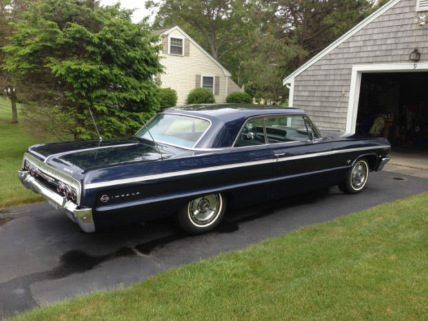 Daytona Blue 327/4-Speed: 1964 Chevrolet Impala SS w/ No Reserve