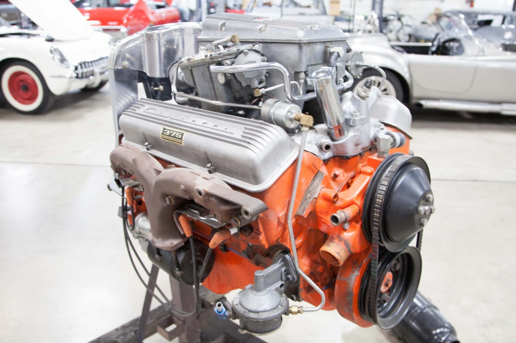 No Reserve: Chevrolet L84 327/375 V8 Fuelie Engine for sale on BaT