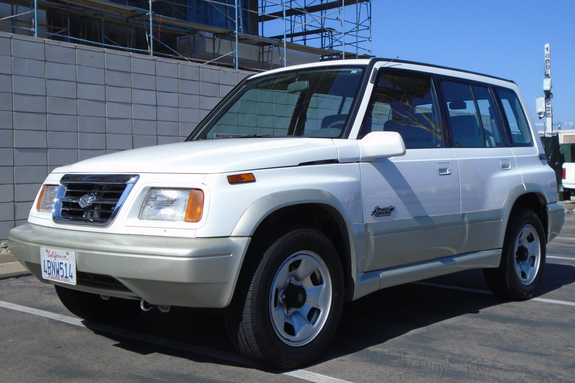 No Reserve: 1998 Suzuki Sidekick JS Sport 4-Door 5-Speed for sale