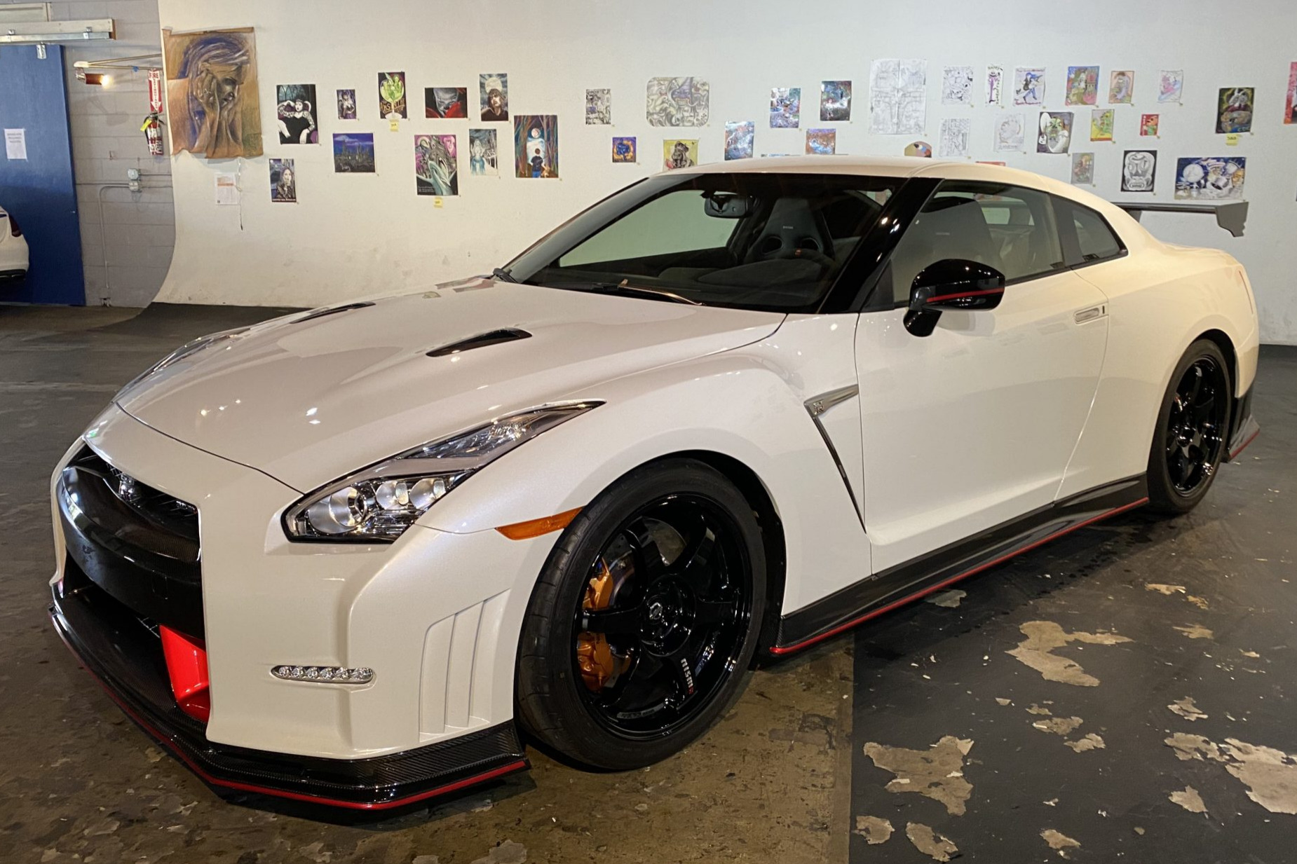 114-Mile 2015 Nissan GT-R NISMO for sale on BaT Auctions - sold