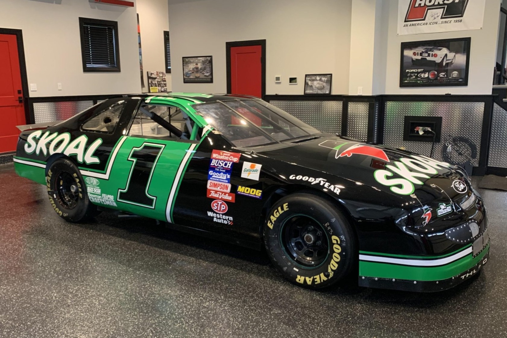 1994 Ford Thunderbird NASCAR Race Car for sale on BaT Auctions