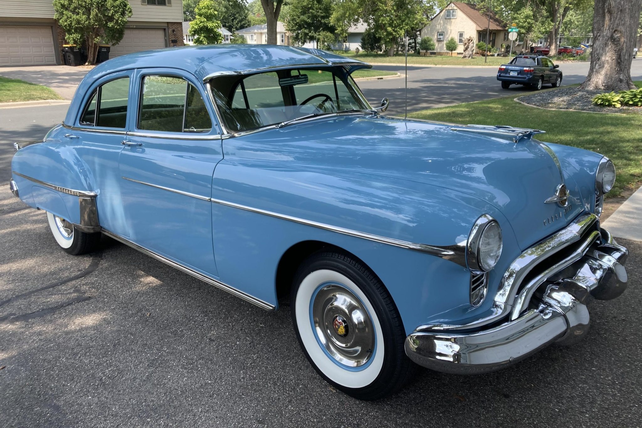 1950 Oldsmobile 88 Futuramic Deluxe 4-Door Sedan for sale on BaT