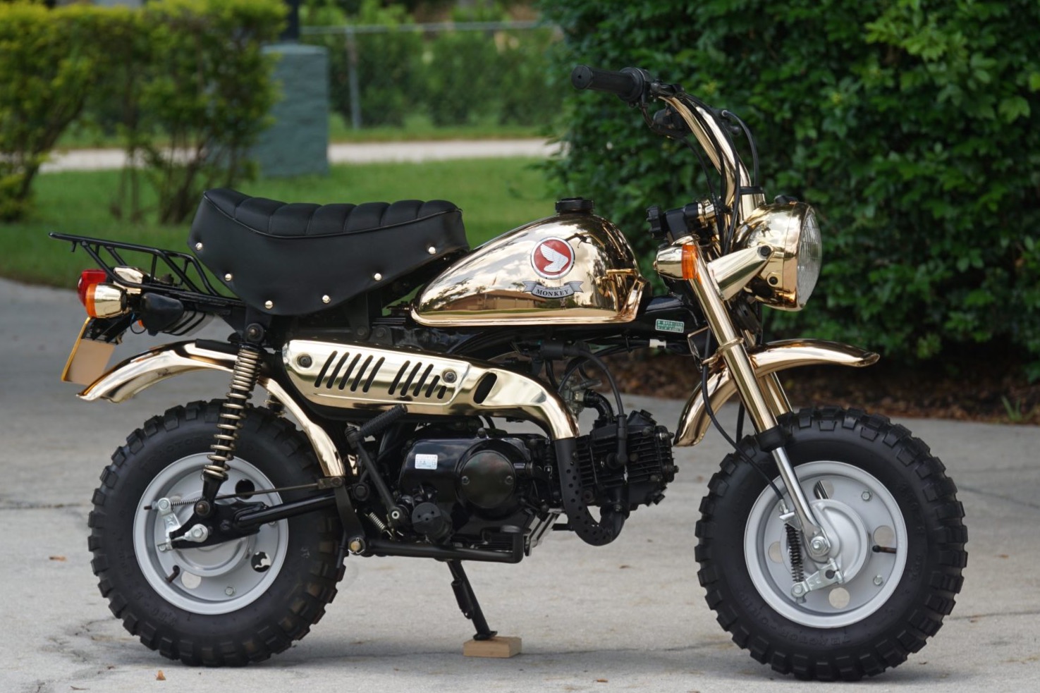 1996 Honda Z50J Monkey Gold Limited Edition for sale on BaT