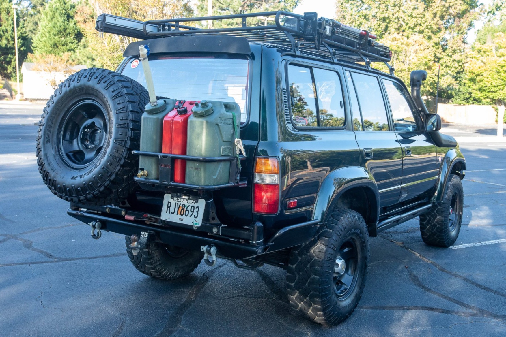 Modified 1994 Toyota Land Cruiser FZJ80 for sale on BaT Auctions