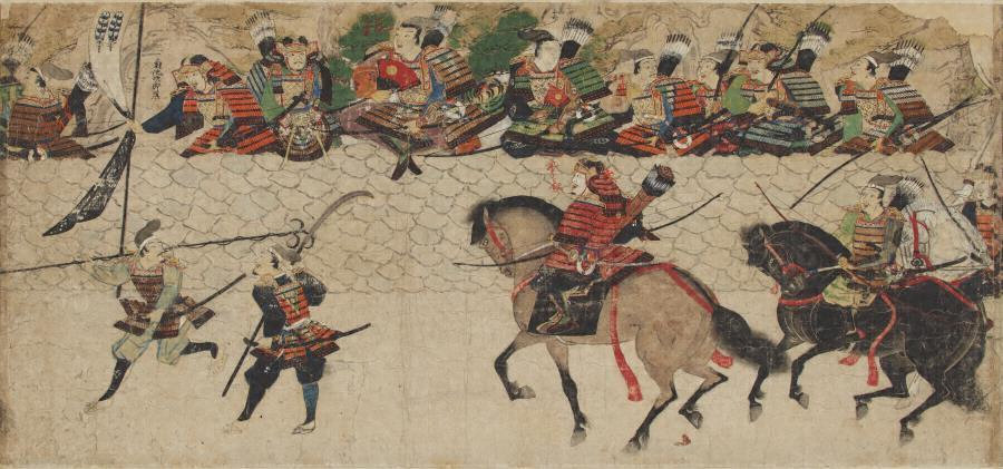 紙本著色蒙古襲来絵詞 文化遺産オンライン