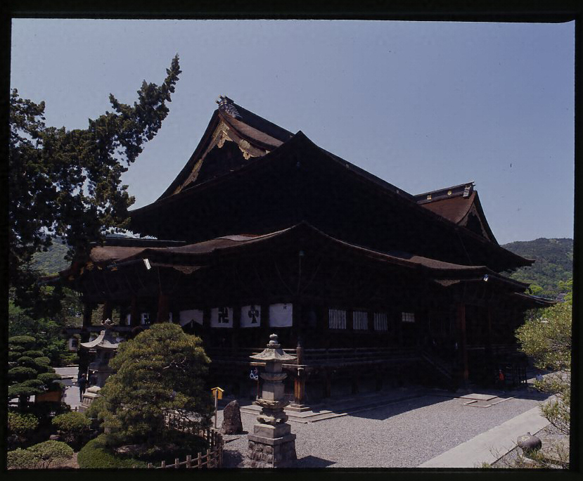 善光寺本堂 文化遺産オンライン