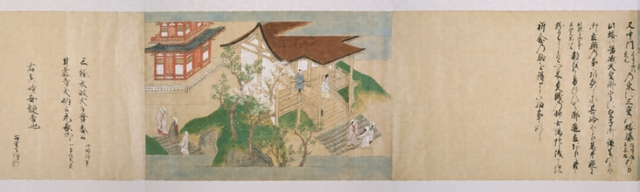 紙本著色清水寺縁起〈絵土佐光信筆／詞三条西実隆等六筆〉 文化遺産