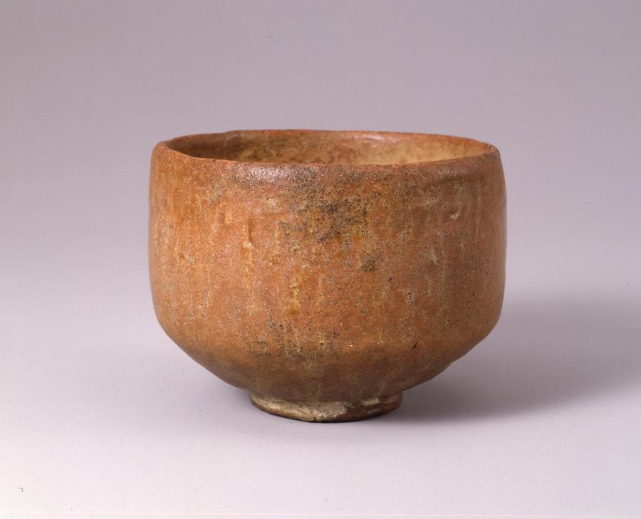 赤楽茶碗（無一物）〈長次郎作／〉 文化遺産オンライン