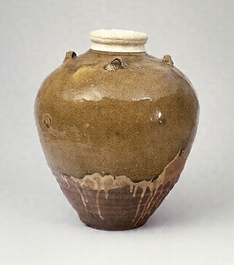 丸壺茶入（相坂）〈瀬戸／〉 文化遺産オンライン