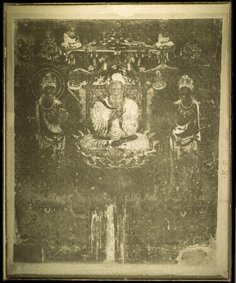 法隆寺金堂壁画写真原板 文化遺産オンライン