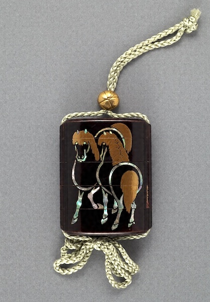 馬蒔絵印籠 文化遺産オンライン