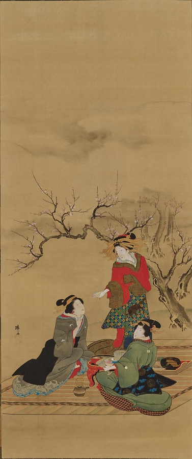 見立桃園三傑図 文化遺産オンライン