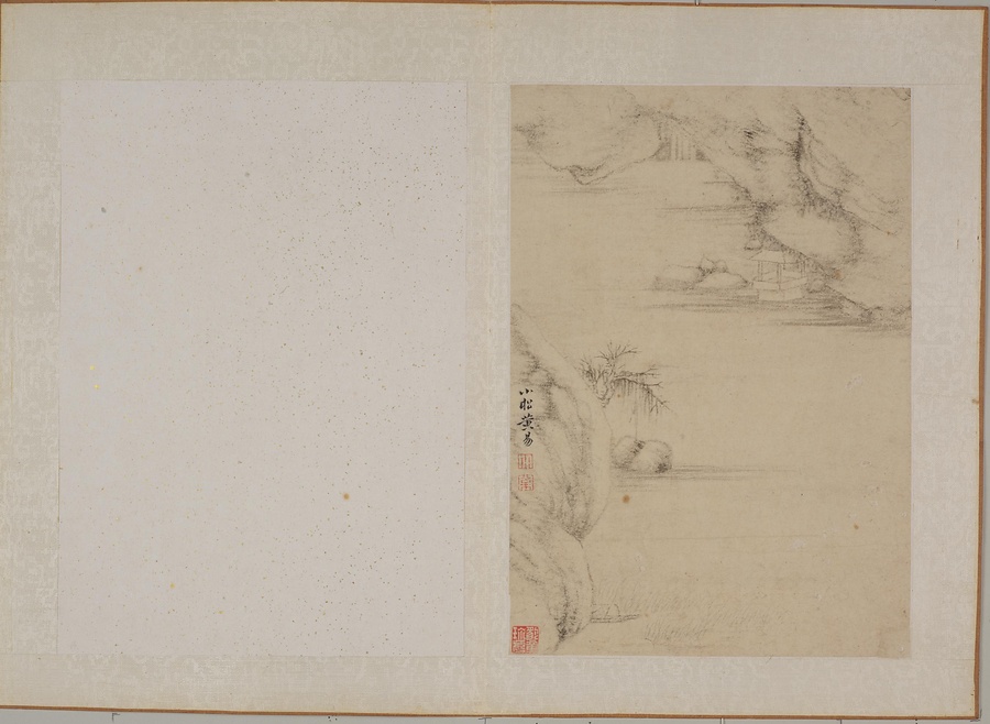 倣丁雲鵬山水図冊 文化遺産オンライン