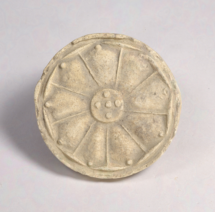 素弁蓮華文軒丸瓦 文化遺産オンライン