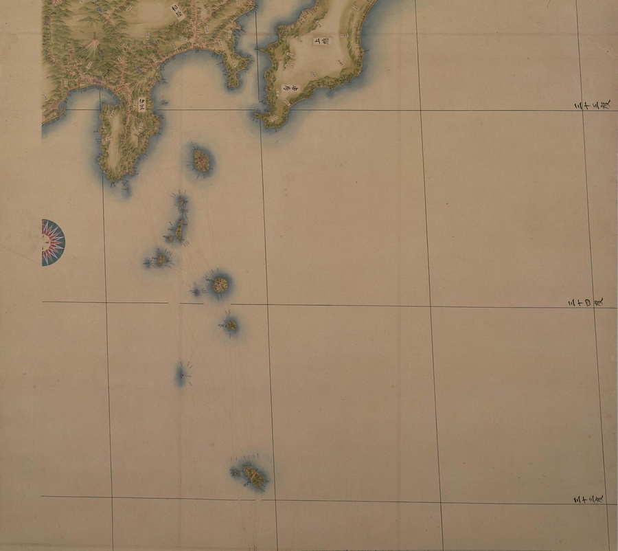 伊能忠敬日本図（中図） 文化遺産オンライン